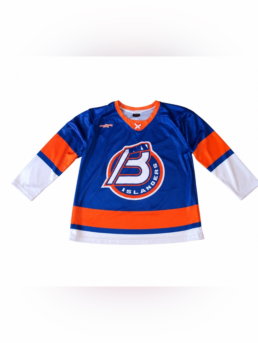 🔥Men’s Blue & Orange Islanders Hockey Jersey